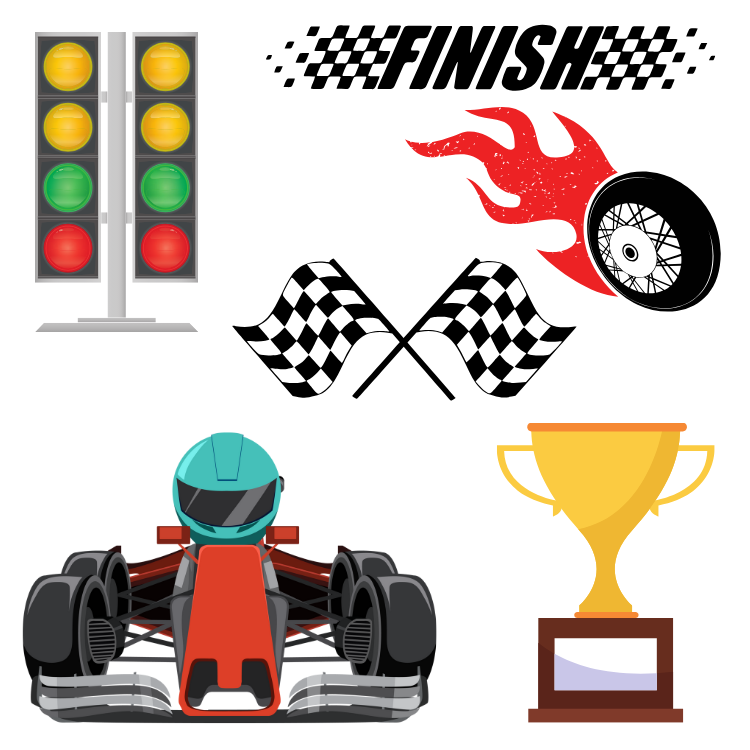 Racing Wall Decals