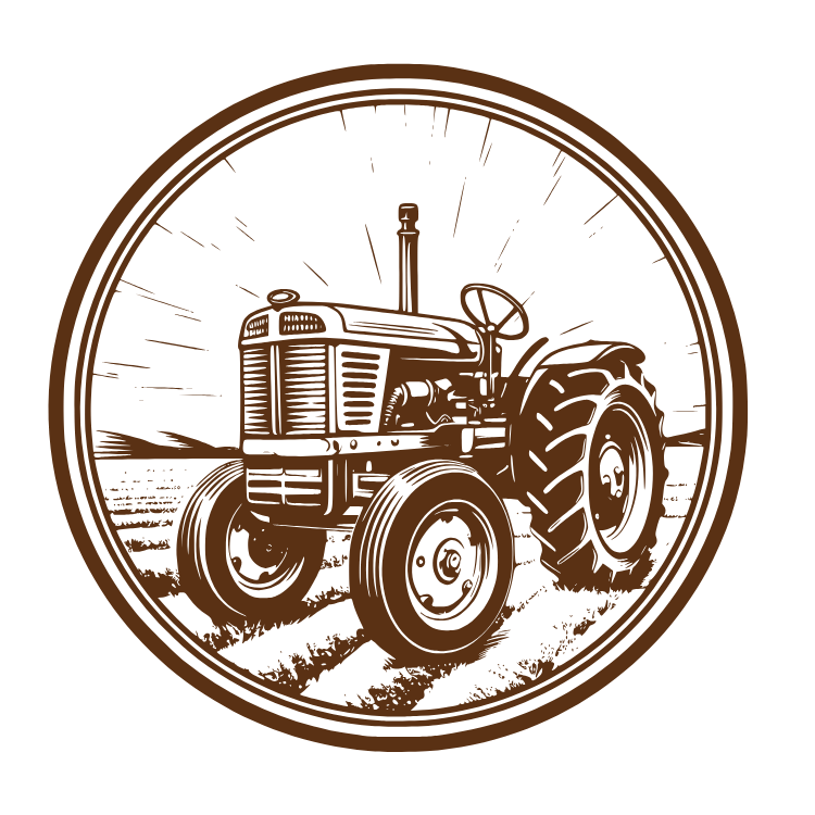 Antique Tractor Wall Decal