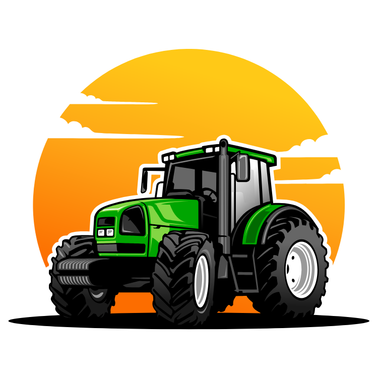 Tractor Wall Decal