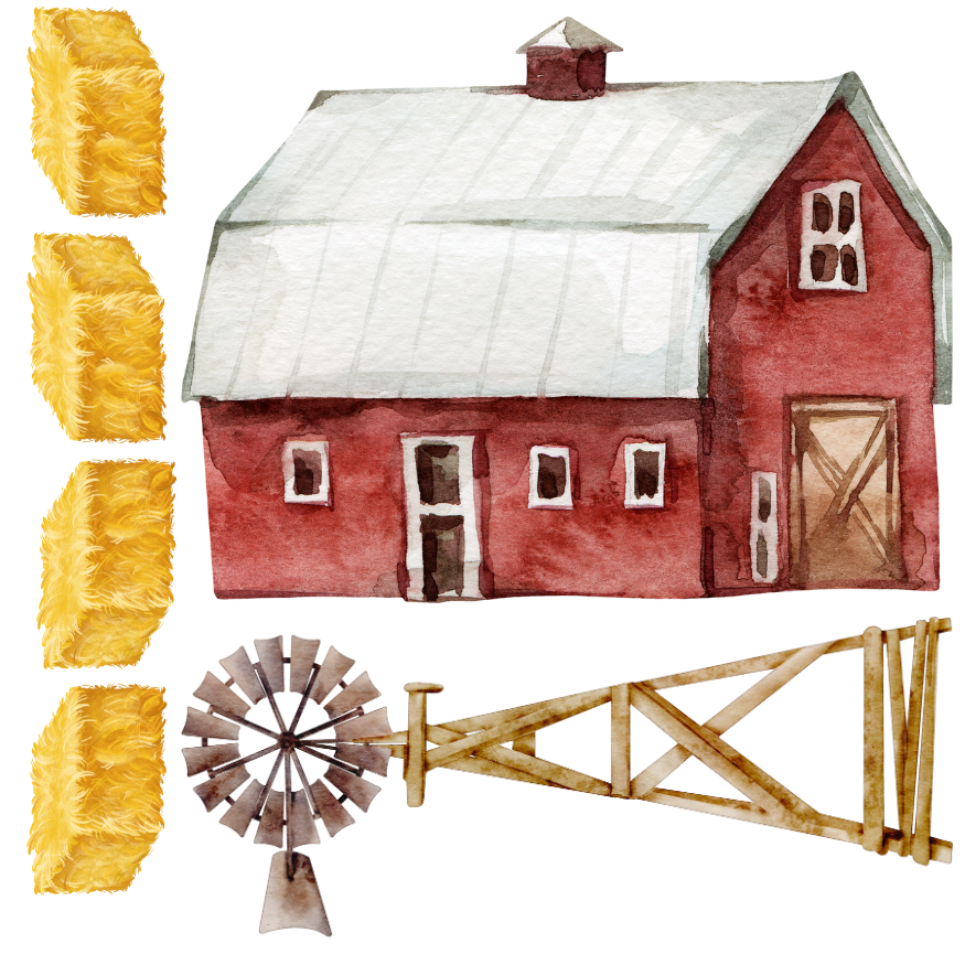 Farm Themed Wall Decals