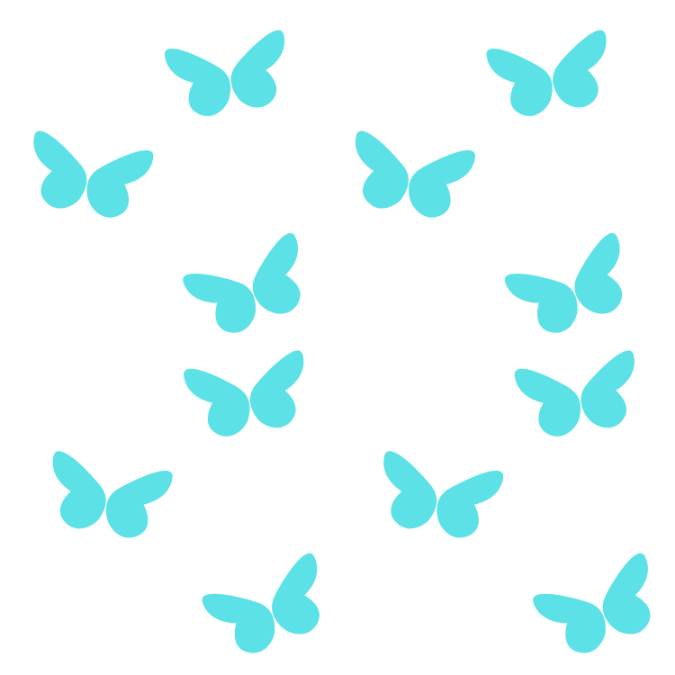 Simple Butterfly Wall Decals