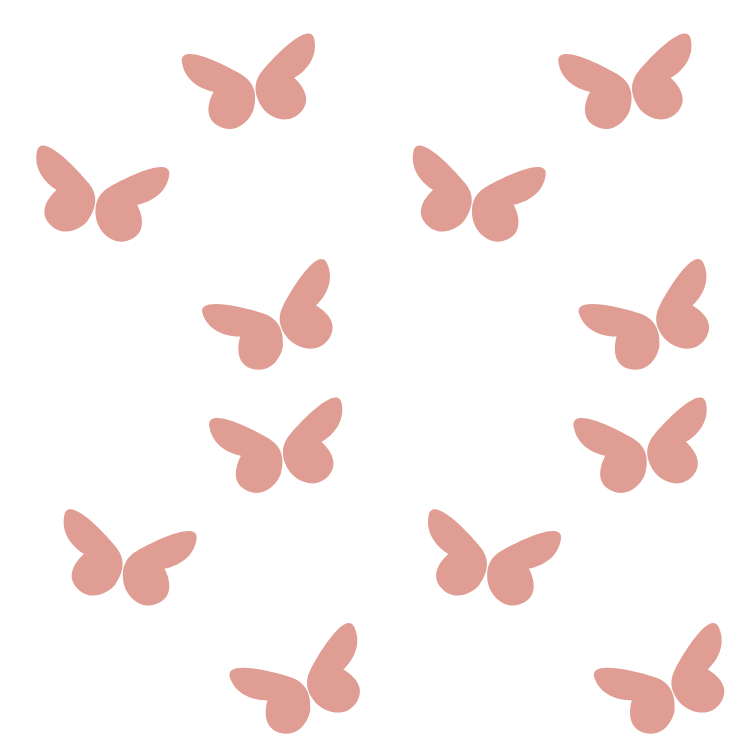 Simple Butterfly Wall Decals